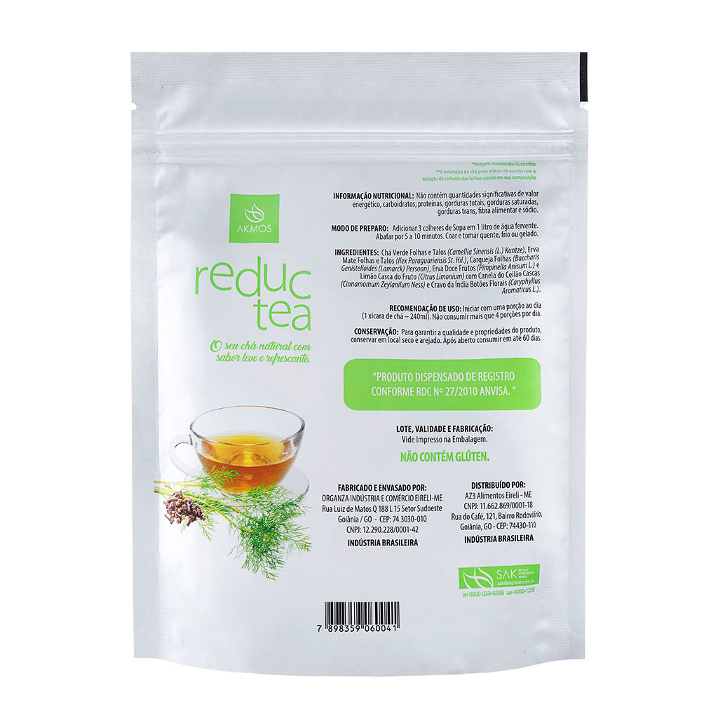 Cha Natural Reduc Tea Akmos