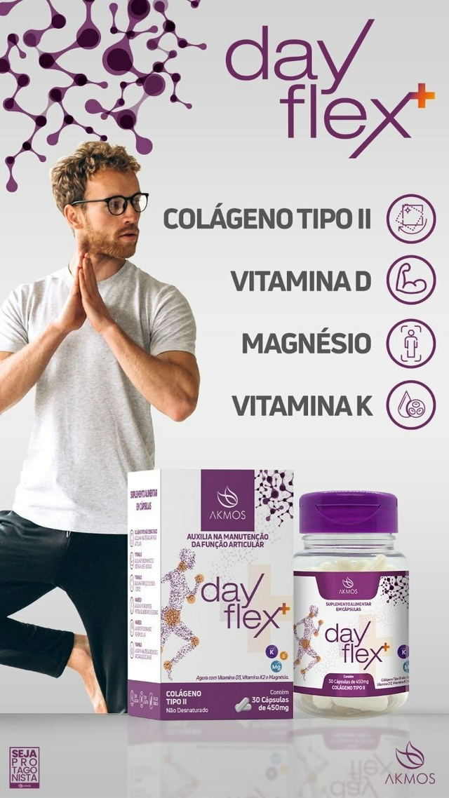 Day Flex+ Colágeno tipo II AKMOS