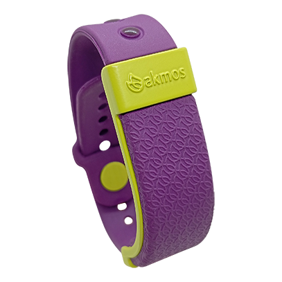 Nano Bracelete Akmos - Cor Roxa