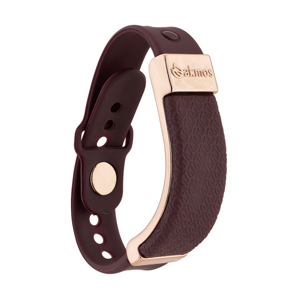 Nano Bracelete Akmos - Cor Bordô