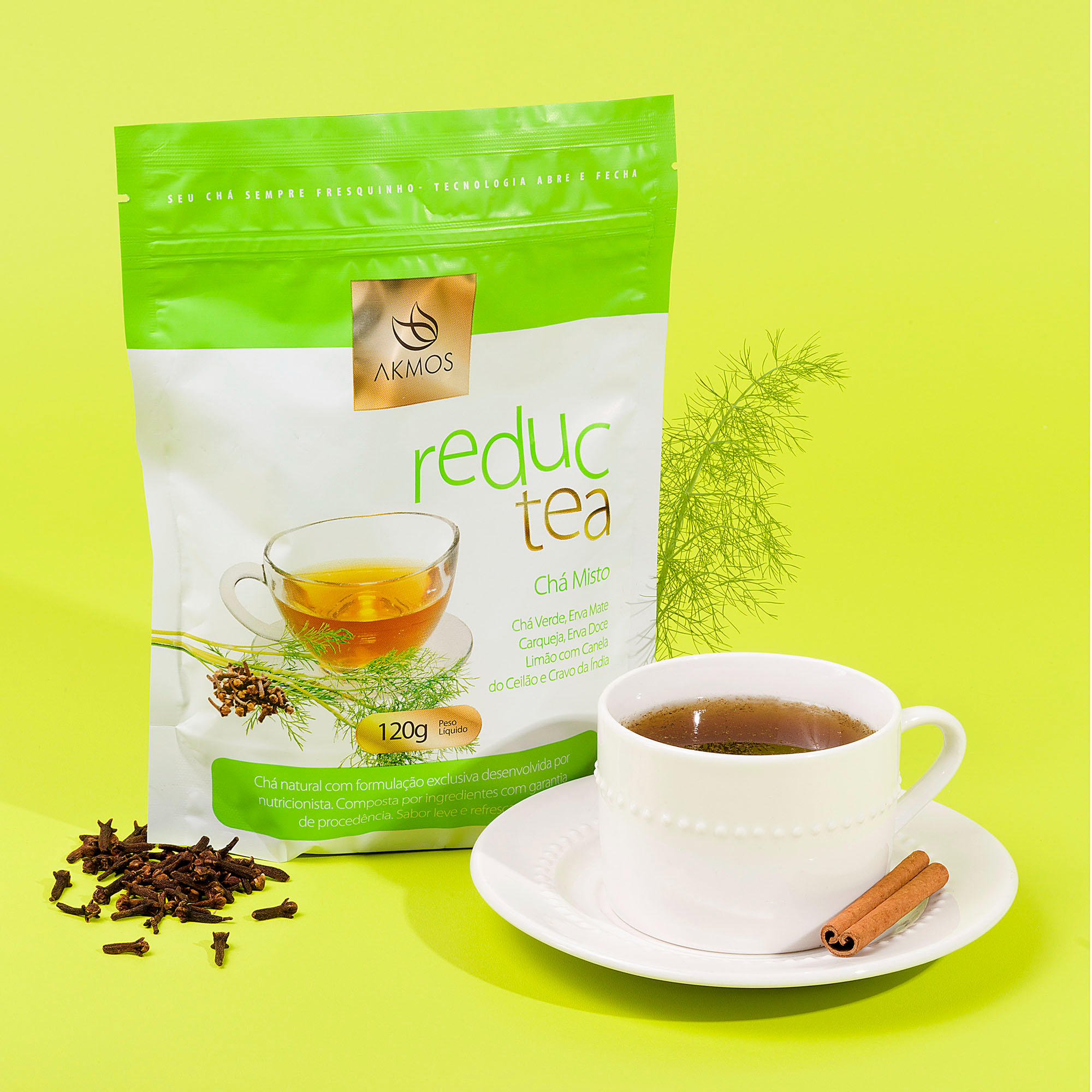 Cha Natural Reduc Tea Akmos